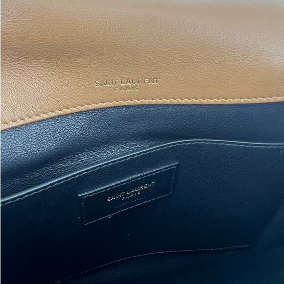 Saint Laurent Brown Solferino Medium Suede Crossbody Bag - Picture 15 of 16